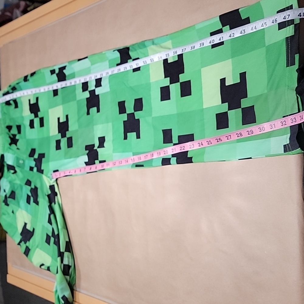 Minecraft Creeper Pajama Pants Size 2X, Like New Condition - Picture 12 of 15